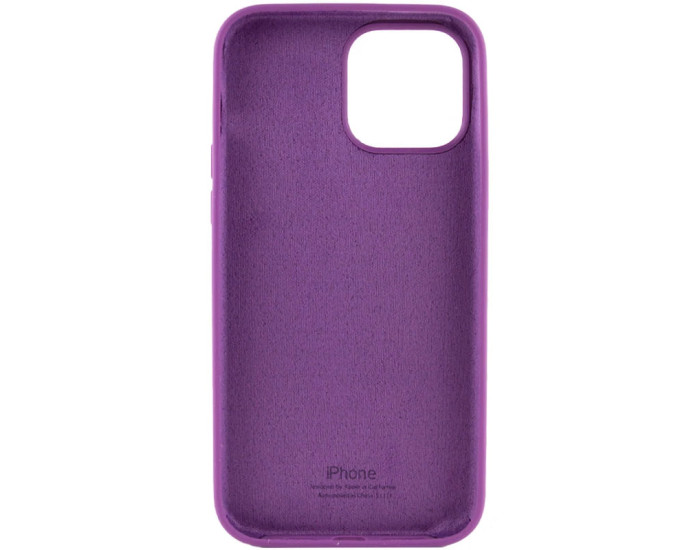 Чехол-силикон оригинал Full Soft Matte iPhone 15 Pro Max, Purple