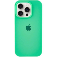 Чехол-силикон оригинал Full Soft Matte iPhone 15 Pro Max, Spearmint