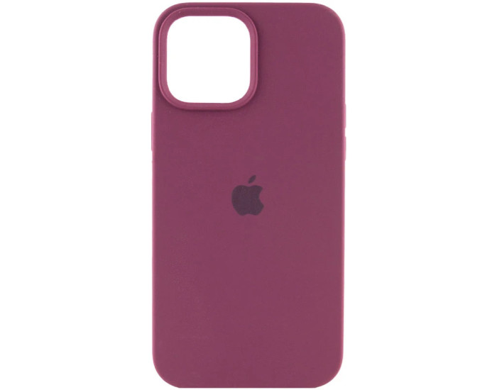 Чехол-силикон оригинал Full Soft Matte iPhone 15 Pro Max, Plum