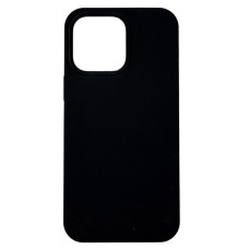 Чохол-силікон оригінал Full Soft Matte (no logo) iPhone 14 Pro Max, чорний