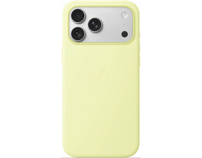 Чохол-силікон оригінал Case Full Protective (no logo) iPhone 17 Pro Max, світло-жовтий