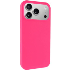 Чохол-силікон оригінал Case Full Protective (no logo) iPhone 17 Pro Max, яскраво-рожевий
