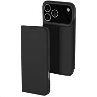 Чехол-книга Dux Ducis с карманом для визиток Apple iPhone 17 Pro Max, черный
