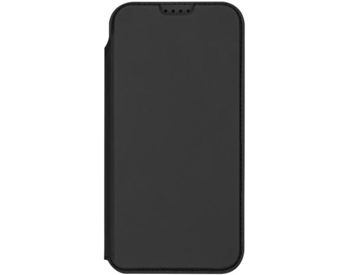 Чехол-книга Dux Ducis с карманом для визиток Apple iPhone 17 Pro Max, черный
