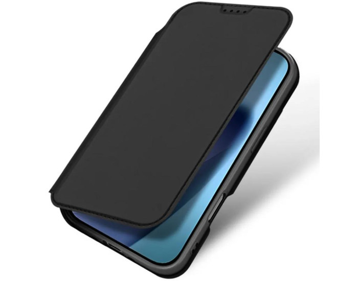 Чехол-книга Dux Ducis с карманом для визиток Apple iPhone 17 Pro Max, черный