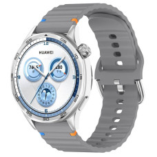 Ремешок силиконовый Wavy для Smart Watch 22mm, серый