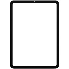 Стекло фронтальное с OCA-пленкой iPad Air 5, черное, оригинал
