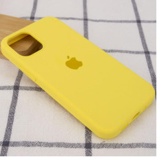 Чохол-силікон оригінал Full Soft Matte iPhone 14, Yellow