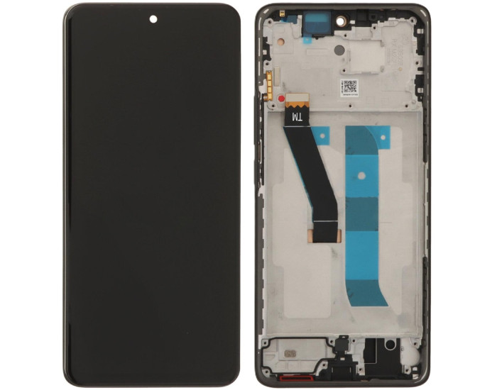 Дисплей с сенсорным экраном (модуль) Xiaomi Redmi Note 15 4G, черный с рамкой, оригинал
