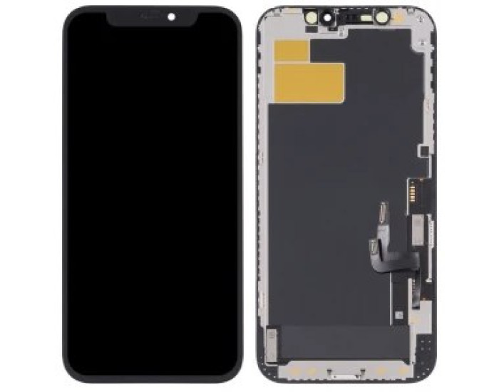 Дисплей с сенсорным экраном (модуль) iPhone 12 Pro, черный, DD-OLED (без ошибки)