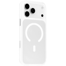 Чехол-силикон Blueo Skin Friendly Frosted with MagSafe iPhone 17 Pro, белый