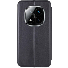 Чехол-книга Кожаный Classy Xiaomi Redmi Note 15 Pro Plus 5G, черный