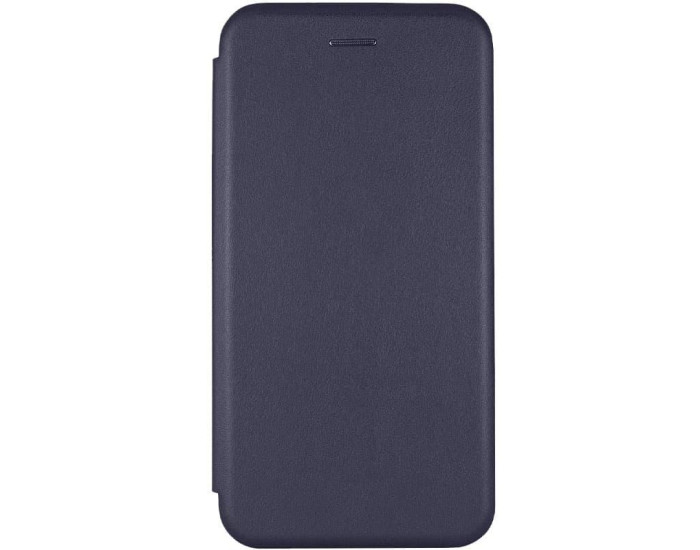 Чехол-книга Кожаный Classy Xiaomi Redmi Note 15 4G/5G (EU) темно-синий