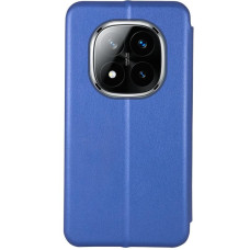 Чехол-книга Кожаный Classy Xiaomi Redmi Note 15 4G/5G (EU) синий
