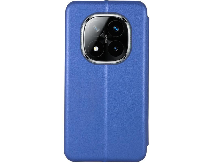 Чехол-книга Кожаный Classy Xiaomi Redmi Note 15 4G/5G (EU) синий