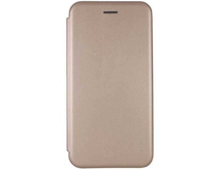 Чехол-книга Кожаный Classy Xiaomi Redmi Note 15 4G/5G (EU) золотистый