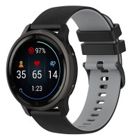 Ремешок силиконовый Ribby для Smart Watch 22mm, черный