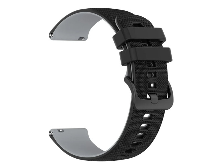 Ремешок силиконовый Ribby для Smart Watch 22mm, черный