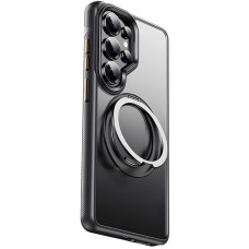 Чохол-силікон Ummi Stylish with MagSafe Ring Samsung S26 Ultra, чорний