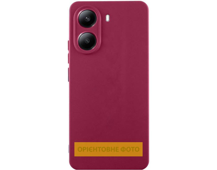 Чехол-силикон Ummi Lakshmi Full Camera Xiaomi Redmi Note 15 4G/5G (EU) бордовый