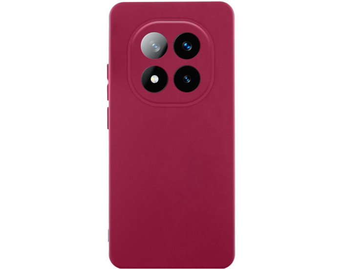 Чехол-силикон Ummi Lakshmi Full Camera Xiaomi Redmi Note 15 Pro 4G, бордовый