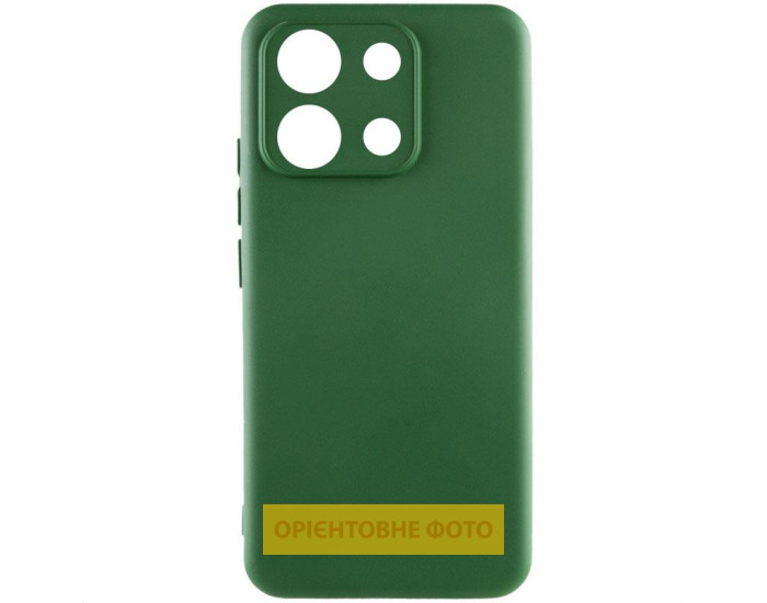 Чехол-силикон Ummi Lakshmi Full Camera Xiaomi Redmi 15C (Global) темно-зеленый