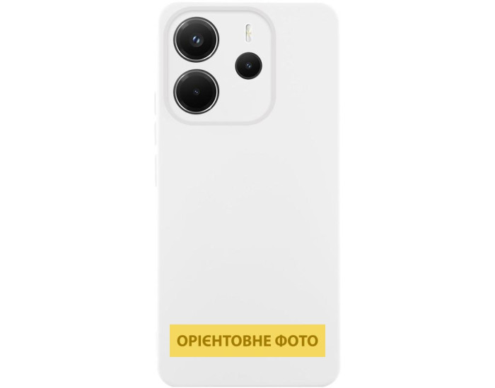 Чехол-силикон Ummi Lakshmi Full Camera Xiaomi Poco M7 Pro 5G, белый