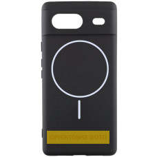 Чехол-силикон Lakshmi Full Camera with MagSafe Google Pixel 7A, черный