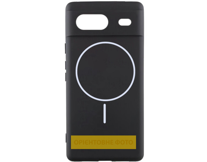 Чехол-силикон Lakshmi Full Camera with MagSafe Google Pixel 7A, черный