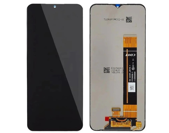 Дисплей с сенсорным экраном (модуль) Samsung A135 /A137 /A236 /M135 /M236 /M336, REV1.2, черный, оригинал