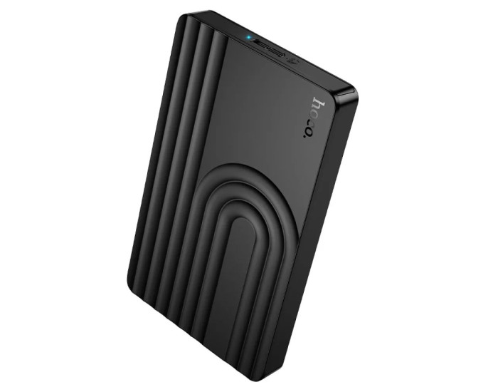 Внешний карман для накопителя HOCO HB55 USB3.0 2.5-inch SATA hard drive enclosure, черный
