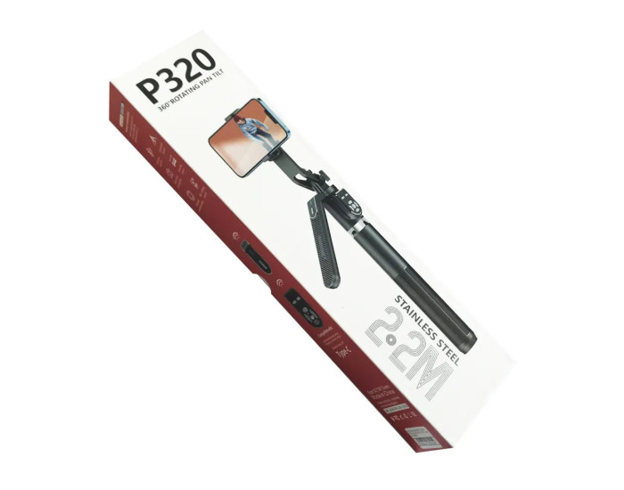 Монопод-трипод PRO Series P320 2,2м BLUETOOTH Пульт ДУ
