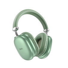 Беспроводные накладные наушники Bluetooth Hoco W35 Max Joy BT5.3/90 hours Green