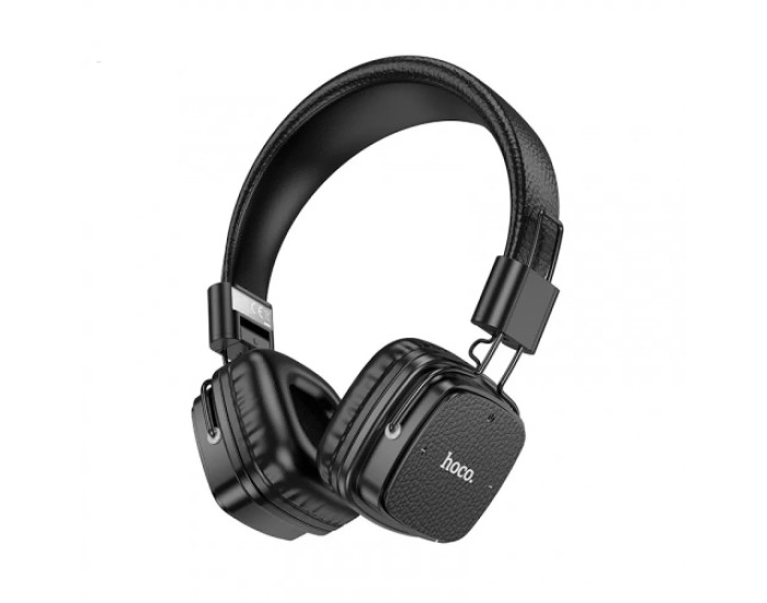 Беспроводные накладные наушники Bluetooth Hoco W56 Earl BT, черные