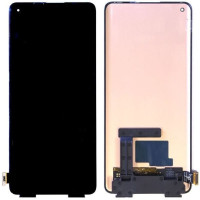Дисплей с сенсорным экраном (модуль) OnePlus 8 /Reno 4 Pro, черный, оригинал, версия Huaxing