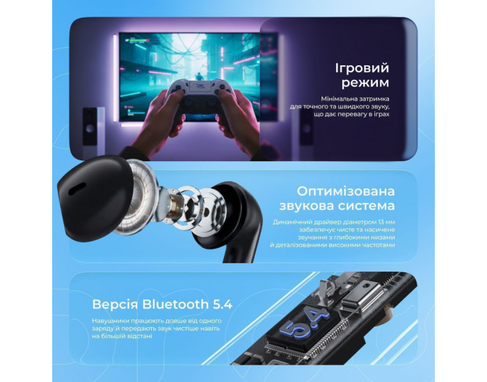 Наушники Proove Digital TWS Black