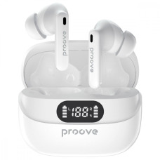 Бездротові навушники Bluetooth Proove Digital Pro TWS with ANC (APP) Білі