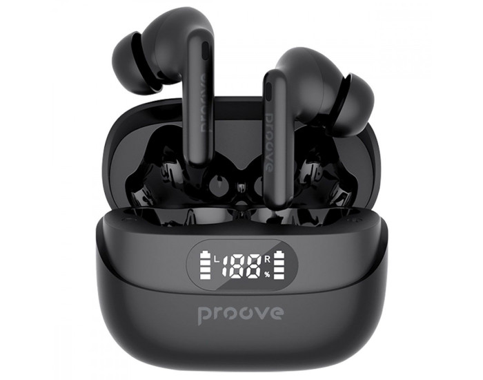 Беспроводные наушники Bluetooth Proove Digital Pro TWS with ANC (APP) черные