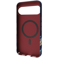 Чехол-силикон Proove Gleam Case with MagSafe Ring Google Pixel 10, Blue storm