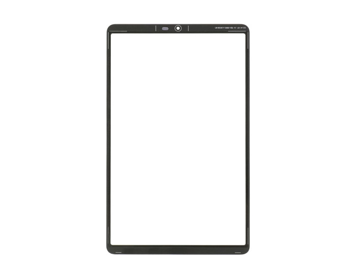 Стекло фронтальное с OCA-пленкой Samsung Tab A9 X110/ X115, черное с олеофобным покрытием