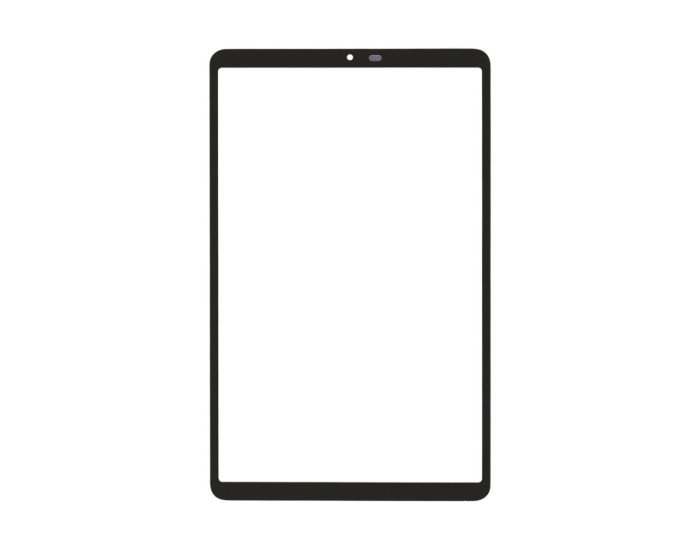 Стекло фронтальное с OCA-пленкой Samsung Tab A9 X110/ X115, черное с олеофобным покрытием