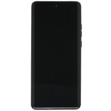 Дисплей с сенсорным экраном (модуль) Motorola XT2307-1 Edge 40 Neo, черный с рамкой, оригинал