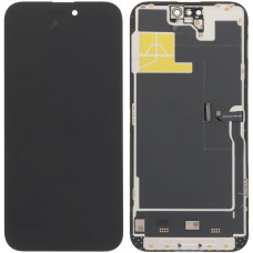 Дисплей с сенсорным экраном (модуль) iPhone 14 Pro Max, черный, Soft DD (привязывается к iOS 26)