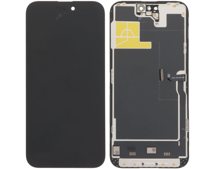 Дисплей с сенсорным экраном (модуль) iPhone 14 Pro Max, черный, Soft DD (привязывается к iOS 26)