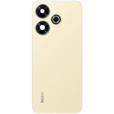 Задняя панель корпуса для Xiaomi Redmi 13, золотиста, Sandy Gold со стеклом камеры