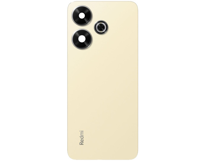 Задняя панель корпуса для Xiaomi Redmi 13, золотиста, Sandy Gold со стеклом камеры