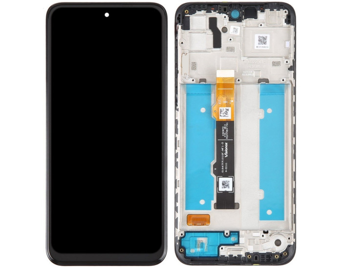 Дисплей с сенсорным экраном (модуль) Motorola XT2173-3 Moto G31, черный с рамкой, оригинал