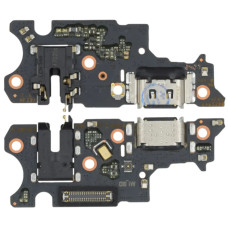Шлейф для Oppo A3 4G (2024) /A3x 4G, конектора зарядки з роз'ємом навушників, з мікрофоном, оригінал