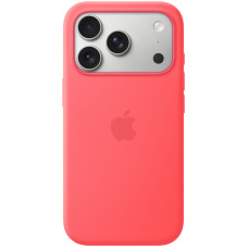 Чохол-силікон оригінал Full Soft Matte with MagSafe and Animation iPhone 17 Pro, яскрава гуава