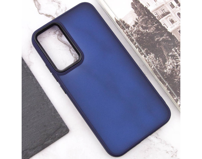 Чохол-силікон TPU+PC Lyon Frosted Xiaomi Redmi A7 Pro 4G /Poco C81, Темно-синій